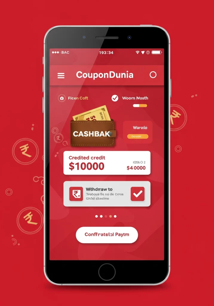 coupondunia earn cashback